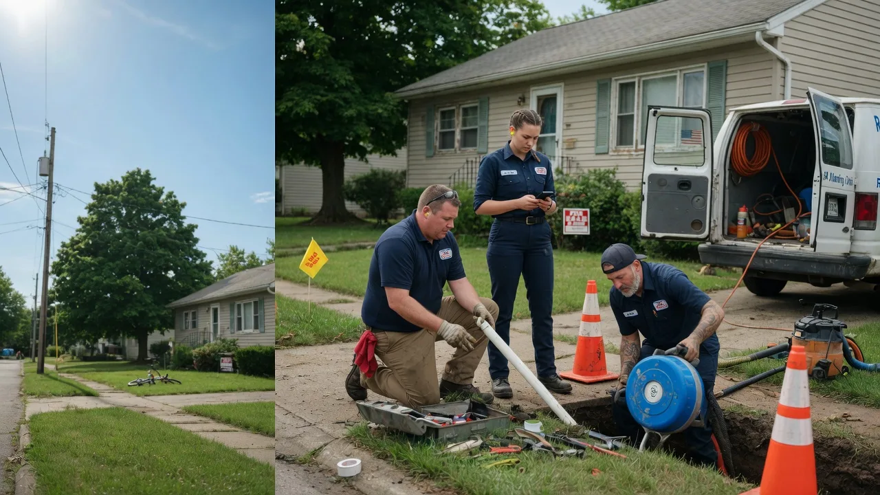 Sewer Line Repair in Palmer, IL near me
